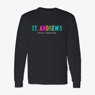 St. Andrews South Carolina Color Pop Classic Long Sleeve T-Shirt
