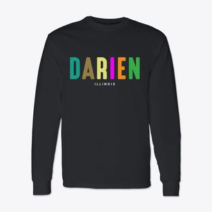 Darien Illinois Color Pop Classic Long Sleeve T-Shirt