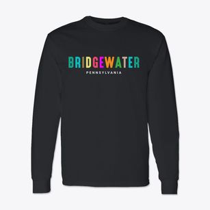 Bridgewater Pennsylvania Color Pop Classic Long Sleeve T-Shirt