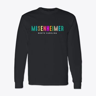 Misenheimer North Carolina Color Pop Classic Long Sleeve T-Shirt