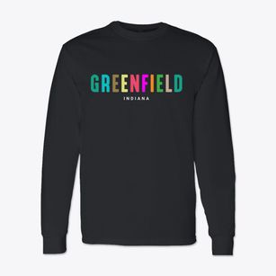 Greenfield Indiana Color Pop Classic Long Sleeve T-Shirt