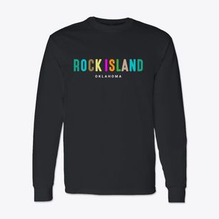 Rock Island Oklahoma Color Pop Classic Long Sleeve T-Shirt