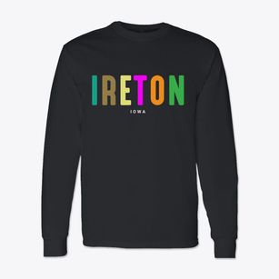 Ireton Iowa Color Pop Classic Long Sleeve T-Shirt