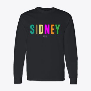 Sidney Ohio Color Pop Classic Long Sleeve T-Shirt