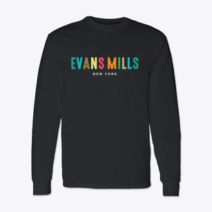 Evans Mills New York Color Pop Classic Long Sleeve T-Shirt