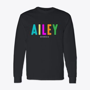 Ailey Georgia Color Pop Classic Long Sleeve T-Shirt