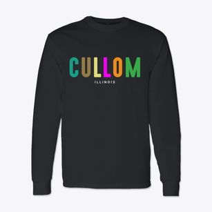 Cullom Illinois Color Pop Classic Long Sleeve T-Shirt