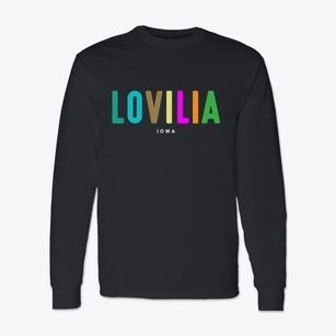 Lovilia Iowa Color Pop Classic Long Sleeve T-Shirt