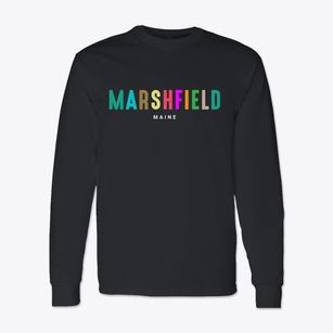 Marshfield Maine Color Pop Classic Long Sleeve T-Shirt