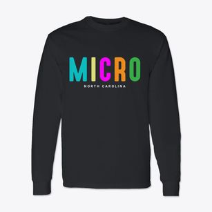 Micro North Carolina Color Pop Classic Long Sleeve T-Shirt