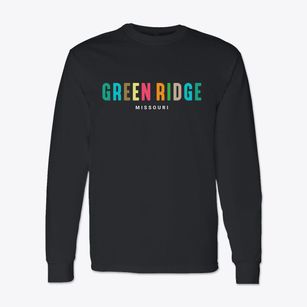 Green Ridge Missouri Color Pop Classic Long Sleeve T-Shirt