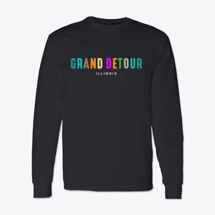 Grand Detour Illinois Color Pop Classic Long Sleeve T-Shirt
