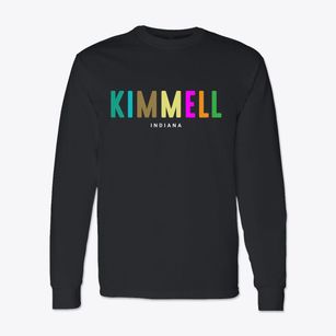 Kimmell Indiana Color Pop Classic Long Sleeve T-Shirt