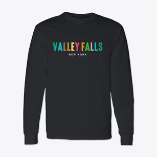 Valley Falls New York Color Pop Classic Long Sleeve T-Shirt