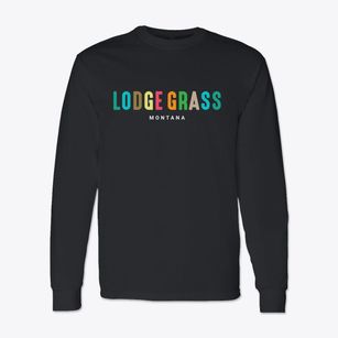 Lodge Grass Montana Color Pop Classic Long Sleeve T-Shirt