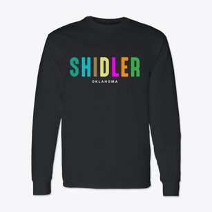 Shidler Oklahoma Color Pop Classic Long Sleeve T-Shirt