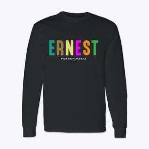 Ernest Pennsylvania Color Pop Classic Long Sleeve T-Shirt