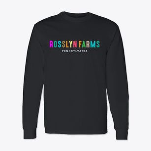 Rosslyn Farms Pennsylvania Color Pop Classic Long Sleeve T-Shirt