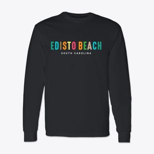 Edisto Beach South Carolina Color Pop Classic Long Sleeve T-Shirt