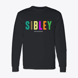 Sibley Missouri Color Pop Classic Long Sleeve T-Shirt
