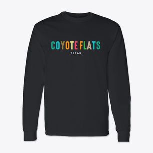 Coyote Flats Texas Color Pop Classic Long Sleeve T-Shirt