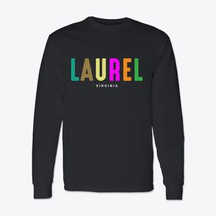 Laurel Virginia Color Pop Classic Long Sleeve T-Shirt