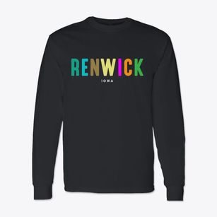 Renwick Iowa Color Pop Classic Long Sleeve T-Shirt