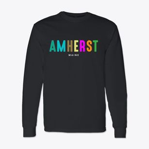 Amherst Maine Color Pop Classic Long Sleeve T-Shirt