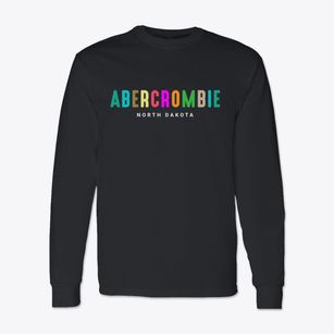 Abercrombie North Dakota Color Pop Classic Long Sleeve T-Shirt
