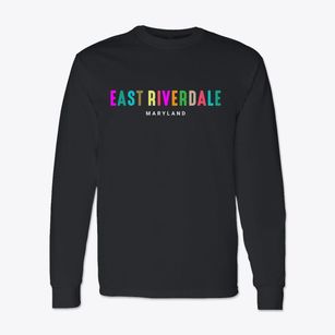 East Riverdale Maryland Color Pop Classic Long Sleeve T-Shirt