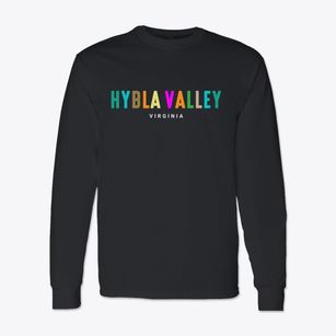 Hybla Valley Virginia Color Pop Classic Long Sleeve T-Shirt