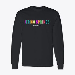 Jerico Springs Missouri Color Pop Classic Long Sleeve T-Shirt