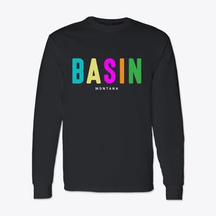 Basin Montana Color Pop Classic Long Sleeve T-Shirt