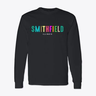 Smithfield Illinois Color Pop Classic Long Sleeve T-Shirt