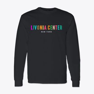 Livonia Center New York Color Pop Classic Long Sleeve T-Shirt