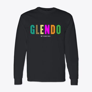 Glendo Wyoming Color Pop Classic Long Sleeve T-Shirt