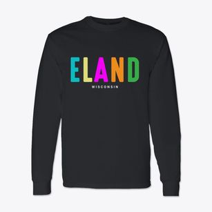 Eland Wisconsin Color Pop Classic Long Sleeve T-Shirt