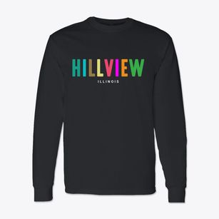 Hillview Illinois Color Pop Classic Long Sleeve T-Shirt