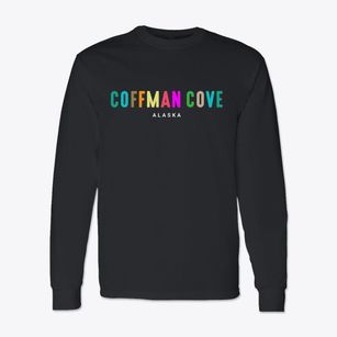 Coffman Cove Alaska Color Pop Classic Long Sleeve T-Shirt