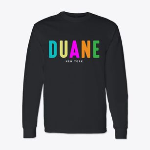 Duane New York Color Pop Classic Long Sleeve T-Shirt