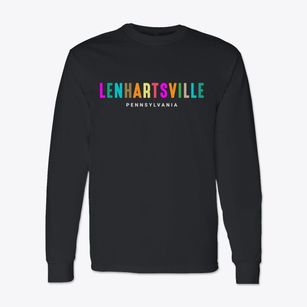 Lenhartsville Pennsylvania Color Pop Classic Long Sleeve T-Shirt