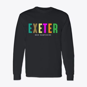 Exeter New Hampshire Color Pop Classic Long Sleeve T-Shirt