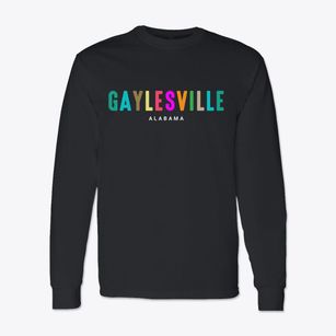 Gaylesville Alabama Color Pop Classic Long Sleeve T-Shirt