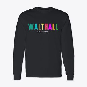 Walthall Mississippi Color Pop Classic Long Sleeve T-Shirt
