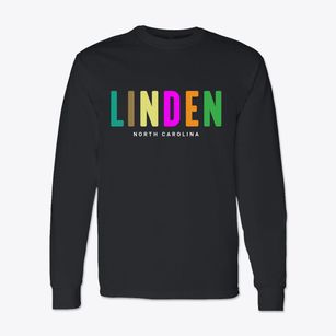 Linden North Carolina Color Pop Classic Long Sleeve T-Shirt