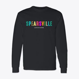 Spearsville Louisiana Color Pop Classic Long Sleeve T-Shirt