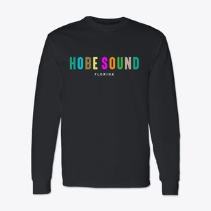 Hobe Sound Florida Color Pop Classic Long Sleeve T-Shirt