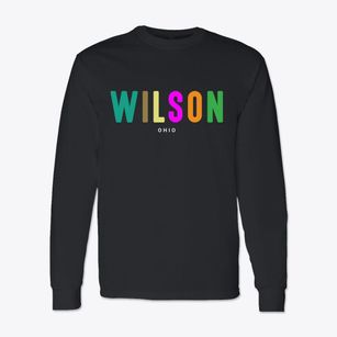 Wilson Ohio Color Pop Classic Long Sleeve T-Shirt