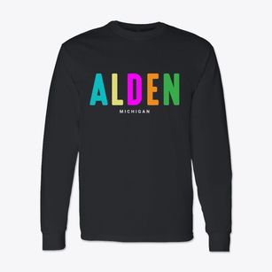 Alden Michigan Color Pop Classic Long Sleeve T-Shirt