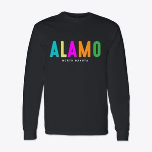 Alamo North Dakota Color Pop Classic Long Sleeve T-Shirt